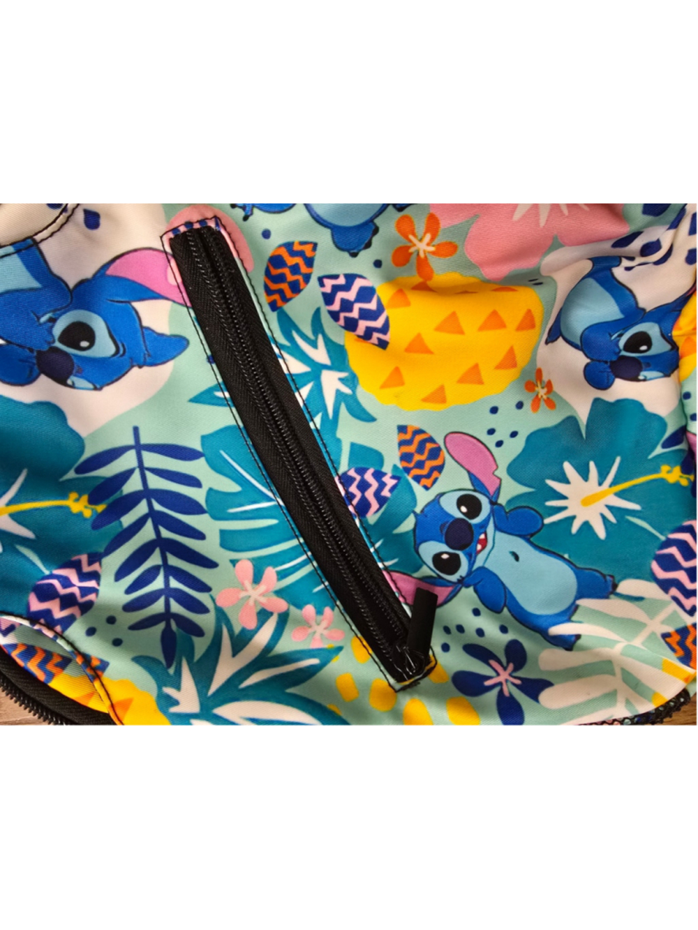 Stitch Print Sling Backpack - Picture 2 of 8